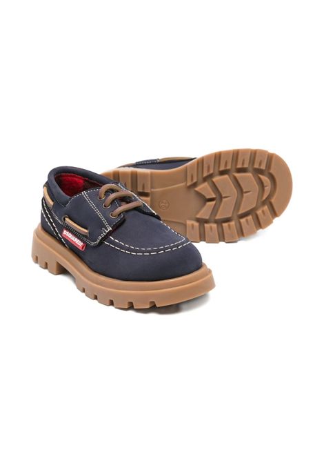 Mocassini con logo DSQUARED2 JUNIOR | 814221